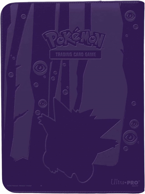 Elite Series Gengar - 12 Pocket - Zippered A4+ Pro-Binder - Pokemon Mappe